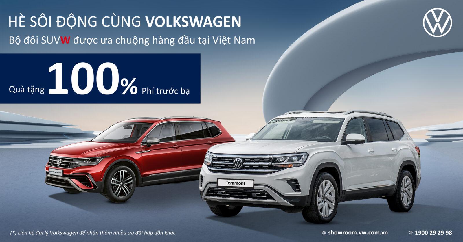 Boi Doi Duoc Ua Chuong Nhat Bảng giá xe Volkswagen niêm yết & lăn bánh tháng 8/2023